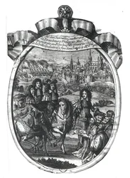 Einzug von König Ludwig XIV. (1643-1715) in Straßburg, 25. Oktober 1681